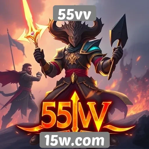 55vv revela novidades em jogos de estratégia